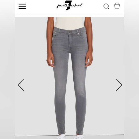 7FAM jeans SLIM ILLUSION HIGH WAIST - Picture 1 of 11